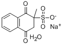 CAS 登录号：57414-02-5， 甲萘醌亚硫酸氢钠水合物