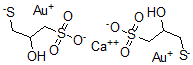 CAS#: 5743-29-3, Bis(3-Aurio(I)Thio-2-Hydroxy-1-Propanesulfonic Acid)Calcium Salt