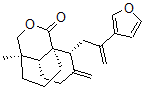 CAS#: 57459-42-4, (4R)-8beta-[2-(3-Furyl)Ethyl]-4aalpha,5,6,7,8,8alpha-Hexahydro-4-Methyl-7-Methylene-3H-4alpha,8aalpha-Propano-1H-2-Benzopyran-1-One