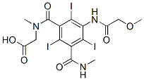 CAS#: 57469-58-6, 2-[N-[2,4,6-Triiodo-3-[(2-Methoxyacetyl)Amino]-5-(Methylaminocarbonyl)Benzoyl]-N-Methylamino]Acetic Acid