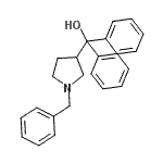 CAS#: 5747-93-3, (1-Benzyl-3-Pyrrolidinyl)(Diphenyl)Methanol