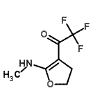 CAS#: 574749-64-7, 2,2,2-Trifluoro-1-[2-(Methylamino)-4,5-Dihydro-3-Furanyl]Ethanone