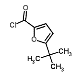 CAS#: 57489-92-6, 5-(2-Methyl-2-Propanyl)-2-Furoyl Chloride