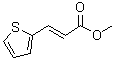 CAS 登录号：57502-38-2， (2E)-3-(2-噻吩基)丙烯酸甲酯