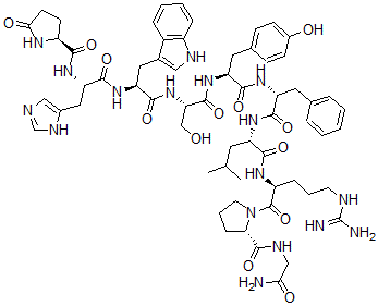 CAS 登录号：57521-78-5， 苯丙氨酰(6)-促黄体激素释放激素