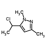 CAS#: 57527-85-2, 5-(1-Chloroethyl)-1,3-Dimethyl-1H-Pyrazole