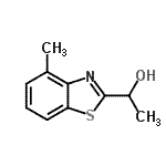 CAS#: 57527-89-6, 1-(4-Methyl-1,3-Benzothiazol-2-Yl)Ethanol