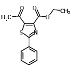 CAS#: 57560-93-7, Ethyl 5-Acetyl-2-Phenyl-1,3-Thiazole-4-Carboxylate