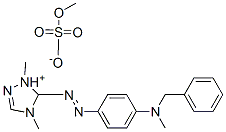 CAS#: 57583-72-9, 5-[[4-[Benzylmethylamino]Phenyl]Azo]-1,4-Dimethyl-1H-1,2,4-Triazolium Methyl Sulphate