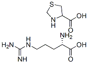 CAS#: 57631-15-9, (4-Amino-5-Hydroxy-5-Oxopentyl)-(Diaminomethylidene)Azanium 1,3-Thiazolidine-2-Carboxylate