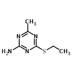 CAS#: 57639-45-9, 4-(Ethylsulfanyl)-6-Methyl-1,3,5-Triazin-2-Amine