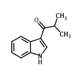 CAS#: 57642-07-6, 1-(1H-Indol-3-Yl)-2-Methyl-1-Propanone