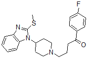 CAS#: 57648-22-3, 4'-Fluoro-gamma-[4-(2-Methylthio-1H-Benzimidazol-1-Yl)Piperidino]Butyrophenone