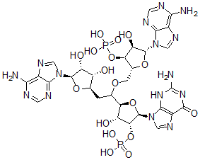 CAS#: 57663-51-1, Adenylyl-(3'-5')-adenylyl-(3'-5')-guanosine
