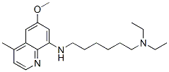 CAS#: 57695-04-2, N,N-Diethyl-N'-(6-Methoxy-4-Methyl-Quinolin-8-Yl)-Hexane-1,6-Diamine dihydrochloride