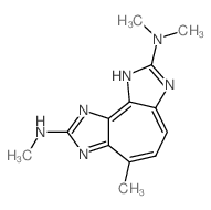 CAS#: 57695-32-6, N2,N2,N8,6-Tetramethyl-1H-Cyclohepta[1,2-d:3,4-d']diimidazole-2,8- diamine