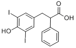 CAS 登录号：577-91-3， 碘阿芬酸