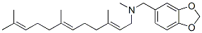 CAS#: 57710-61-9, N-Methyl-N-(3,7,11-Trimethyl-2,6,10-Dodecatrienyl)-1,3-Benzodioxole-5-Methanamine