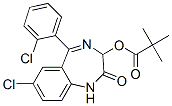 CAS#: 57773-81-6, 7-Chloro-5-(2-Chlorophenyl)-2,3-Dihydro-2-Oxo-1H-1,4-Benzodiazepin-3-Yl Pivalate