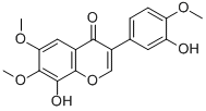 CAS#: 57800-11-0, 3',8-Dihydroxy-4',6,7-Trimethoxyisoflavone