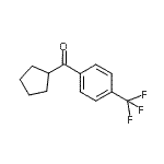 CAS#: 578027-07-3, Cyclopentyl[4-(Trifluoromethyl)Phenyl]Methanone