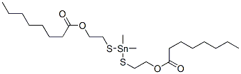 CAS 登录号:57813-60-2, (二甲基锡烷亚基)二(硫代乙烷-1,2-二基)二辛酸酯