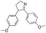 CAS#: 5782-30-9, 2,3-Bis(4-Methoxyphenyl)-1-Pyrroline