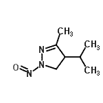 CAS#: 57832-59-4, 4-Isopropyl-3-Methyl-1-Nitroso-4,5-Dihydro-1H-Pyrazole