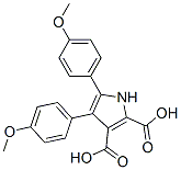 CAS 登录号：5784-96-3， 4,5-二(P-甲氧基苯基)-1H-吡咯-2,3-二甲酸