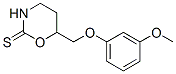 CAS#: 57841-35-7, 3,4,5,6-Tetrahydro-6-(3-Methoxyphenoxymethyl)-2H-1,3-Oxazine-2-Thione