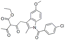 CAS#: 57846-36-3, 2-Acetyl-4-[1-(4-Chlorobenzoyl)-5-Methoxy-2-Methyl-1H-Indol-3-Yl]-3-Oxobutyric Acid Ethyl Ester