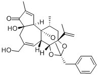 CAS#: 57852-42-3, 6,7-Deepoxy-6,7-didehydro-5-deoxy-21-dephenyl-21-(phenylmethyl)daphnetoxin