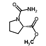 CAS 登录号：578740-75-7， 甲基1-氨基甲酰-L-脯氨酸酯