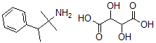 CAS#: 5789-70-8, 2-Phenyl-3-methyl-3-butylamine tartrate