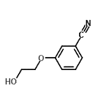 CAS 登录号：57928-93-5， 3-(2-羟基乙氧基)苯甲腈