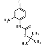 CAS#: 579474-47-8, 2-Methyl-2-Propanyl (2-Amino-4-Fluorophenyl)Carbamate