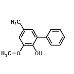 CAS#: 58005-45-1, 3-Methoxy-5-Methyl-2-Biphenylol