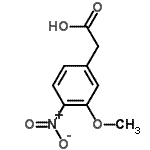 CAS#: 5803-22-5, (3-Methoxy-4-Nitrophenyl)Acetic Acid
