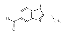 CAS 登录号：5805-42-5， 2-乙基-5-硝基-1H-苯并咪唑