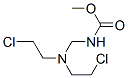 CAS 登录号：58050-42-3， N-[二(2-氯乙基)氨基甲基]氨基甲酸甲酯