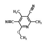 CAS#: 581055-04-1, 2-Methoxy-4,6-Dimethyl-3,5-Pyridinedicarbonitrile