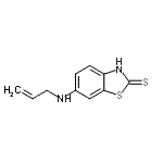 CAS#: 58106-96-0, 6-(Allylamino)-1,3-Benzothiazole-2(3H)-Thione