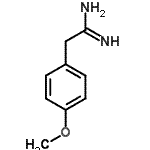 CAS 登录号：58125-01-2， (1Z)-2-(4-甲氧基苯基)乙脒