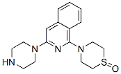 CAS#: 58138-24-2, 1-(1-Oxido-4-thiomorpholinyl)-3-(1-piperazinyl)-Isoquinoline