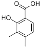 CAS 登录号：58138-74-2， 2-羟基-3,4-二甲基-苯甲酸