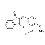 CAS#: 58161-74-3, 2-(3,4-Dimethoxybenzylidene)-1H-Indene-1,3(2H)-Dione