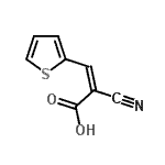 CAS#: 58177-53-0, (2Z)-2-Cyano-3-(2-Thienyl)Acrylic Acid