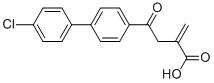 CAS#: 58211-82-8, 2-[2-(4'-Chloro-Biphenyl-4-Yl)-2-Oxo-Ethyl]Acrylic Acid
