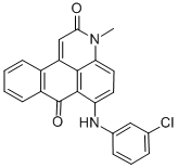 CAS#: 58221-90-2, 6-[(3-Chlorophenyl)Amino]-3-Methyl-3H-Naphtho[1,2,3-De]Quinoline-2,7-Dione
