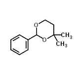 CAS#: 58303-59-6, 4,4-Dimethyl-2-Phenyl-1,3-Dioxane